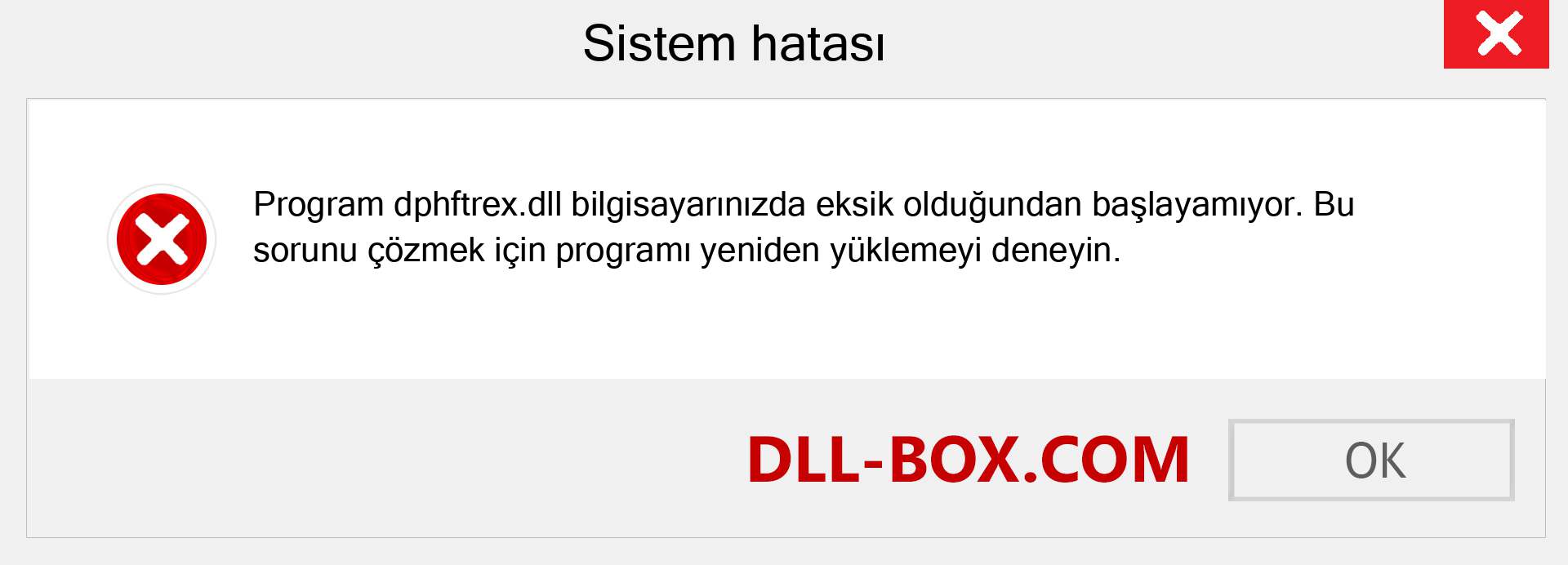 dphftrex.dll dosyası eksik mi? Windows 7, 8, 10 için İndirin - Windows'ta dphftrex dll Eksik Hatasını Düzeltin, fotoğraflar, resimler